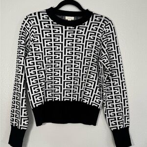 Debut Monochrome Knit Sweater